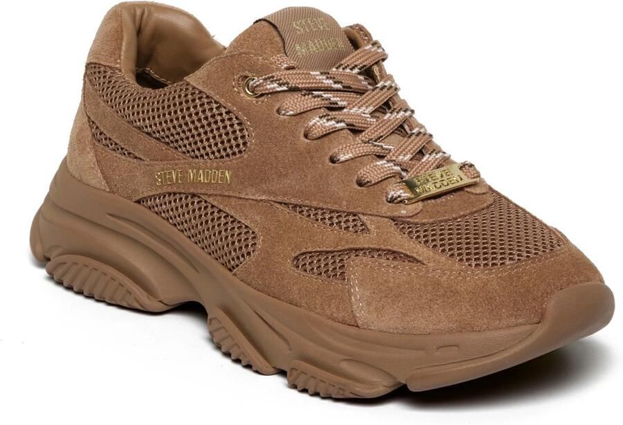 STEVE MADDEN Front Row tan Mesh Dames