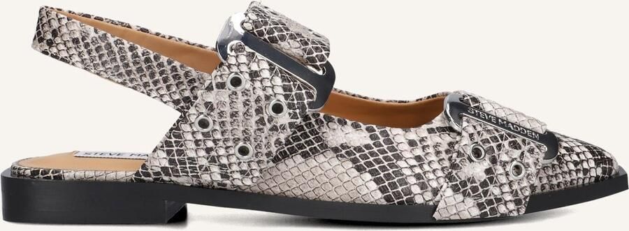 Steve Madden Grand ave lt. beige snake multi bruin