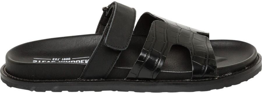 Steve Madden Heren Slipper Zwart SM12000835 017 Manu