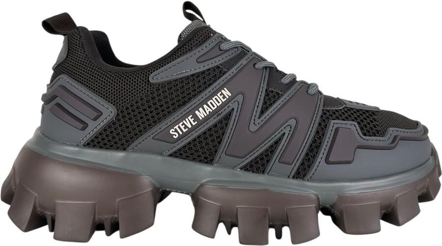 Steve Madden Heren Sneakers Grijs SM12000745 542 Prive