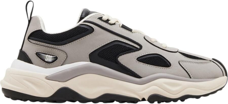 Steve Madden Heren Sneakers Grijs SM12000802 005 Serpent