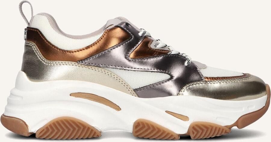 Steve Madden JProgsessive chunky sneakers zilver goud Meisjes Imitatieleer 30 - Foto 2