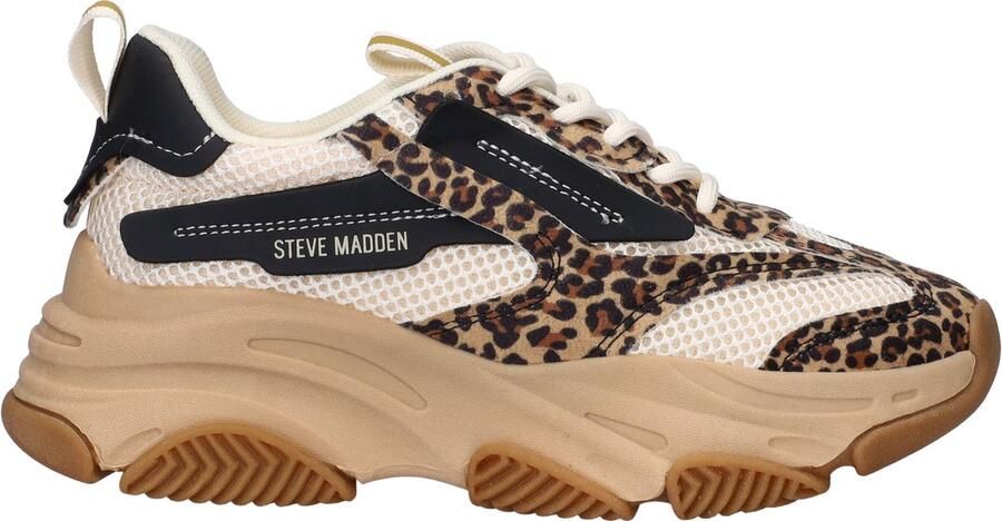Steve Madden JPossession chunky sneakers beige zwart - Foto 2