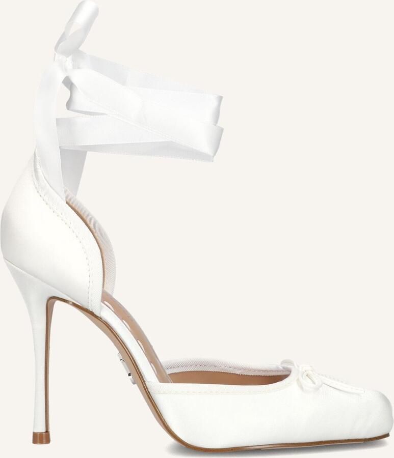 Steve Madden Larina Hakken Dames Wit - Foto 5