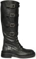 Steve Madden Leren dameslaarzen Rox - Zwart