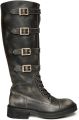 Steve Madden Leren dameslaarzen Rox - Donkerbruin