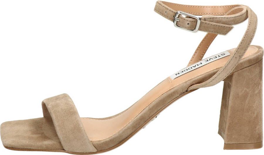 STEVE MADDEN Luxe Sandal Beige Suede Sandalen met hak - Foto 3