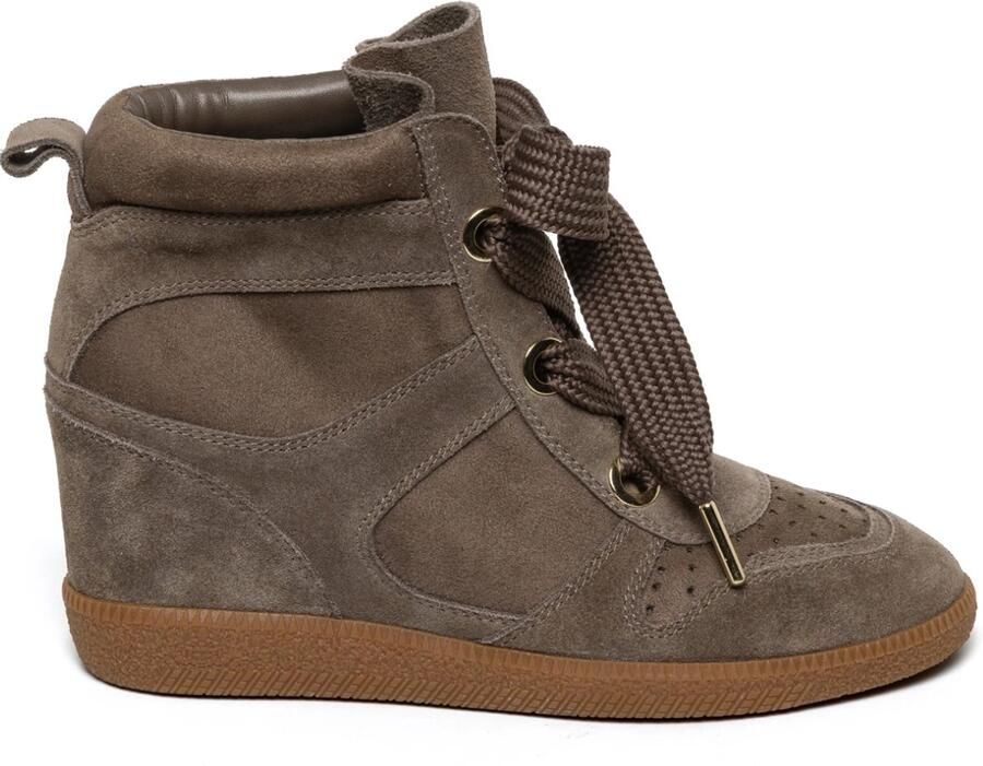 STEVE MADDEN Mables taupe suede Dames
