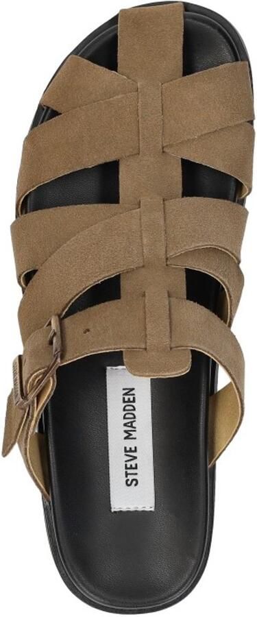 STEVE MADDEN Muiltjes 'Mamba' donkerbeige