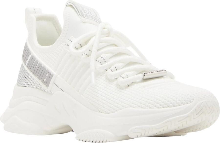 STEVE MADDEN Maxilla-R E sneaker white Wit Textiel Lage sneakers Dames