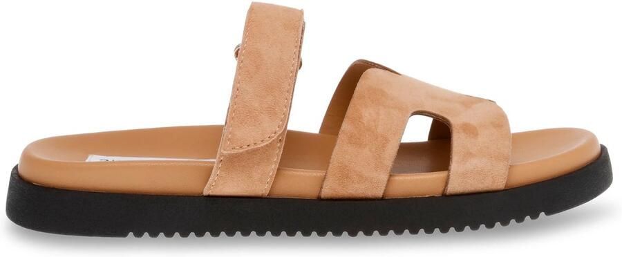 Steve Madden Leren slippers met klittenband model 'MISSILE'