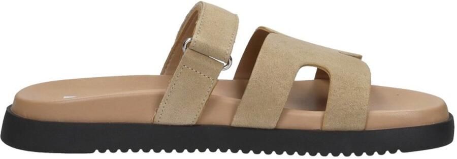 Steve Madden Leren slippers met klittenband model 'MISSILE'