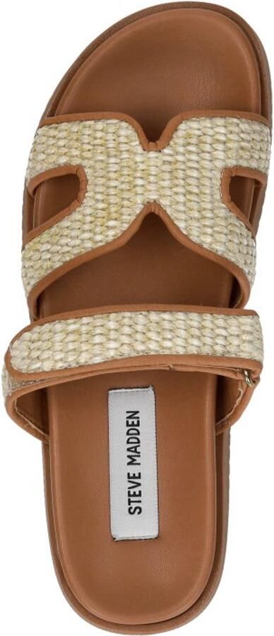 Steve Madden Leren slippers met klittenband model 'MISSILE' - Foto 2