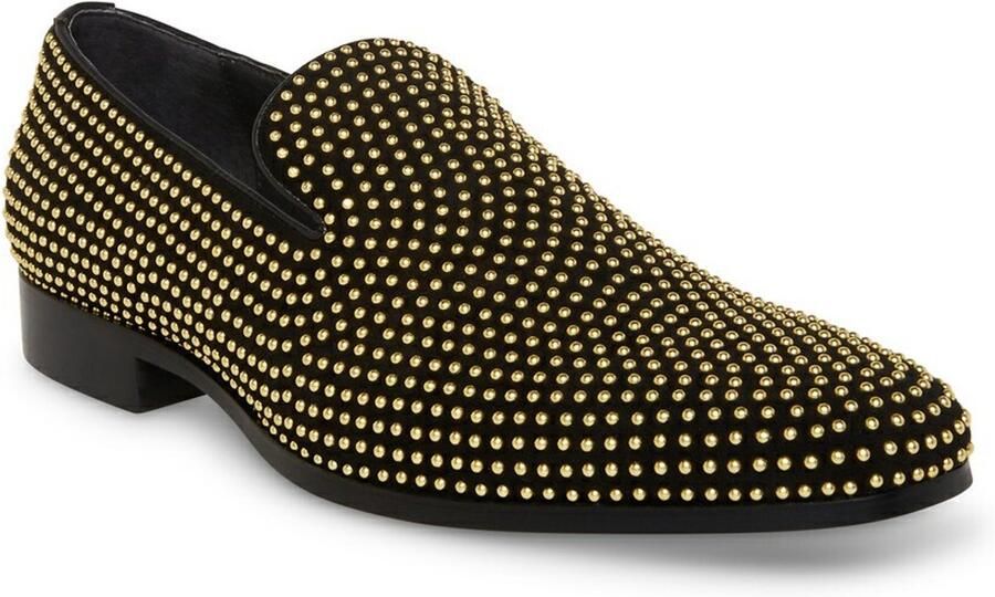 Steve Madden Stijlvolle Parigi Moccasins voor Heren Black Heren