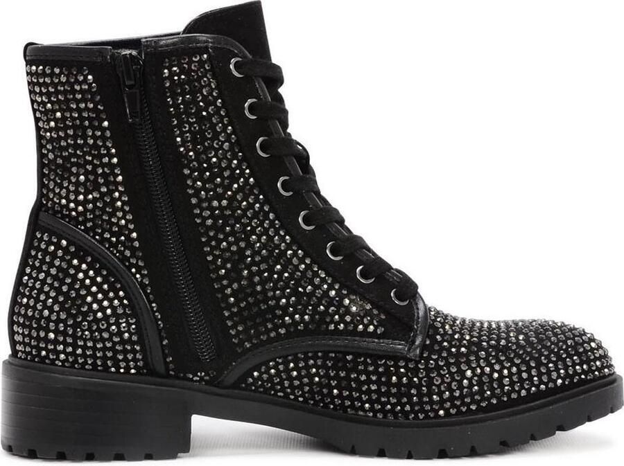 Steve Madden ozzy veterboot zwart