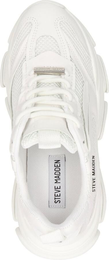 STEVE MADDEN Possession Wit Leer Lage sneakers Dames - Foto 10