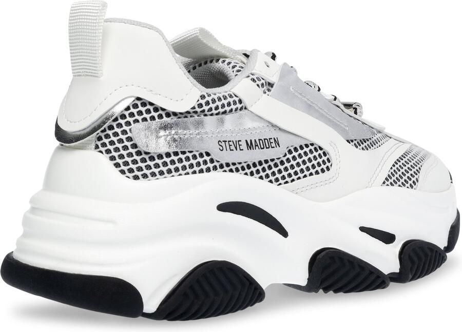 Steve Madden Dames Possession Sportschoenen Grijs Dames - Foto 4