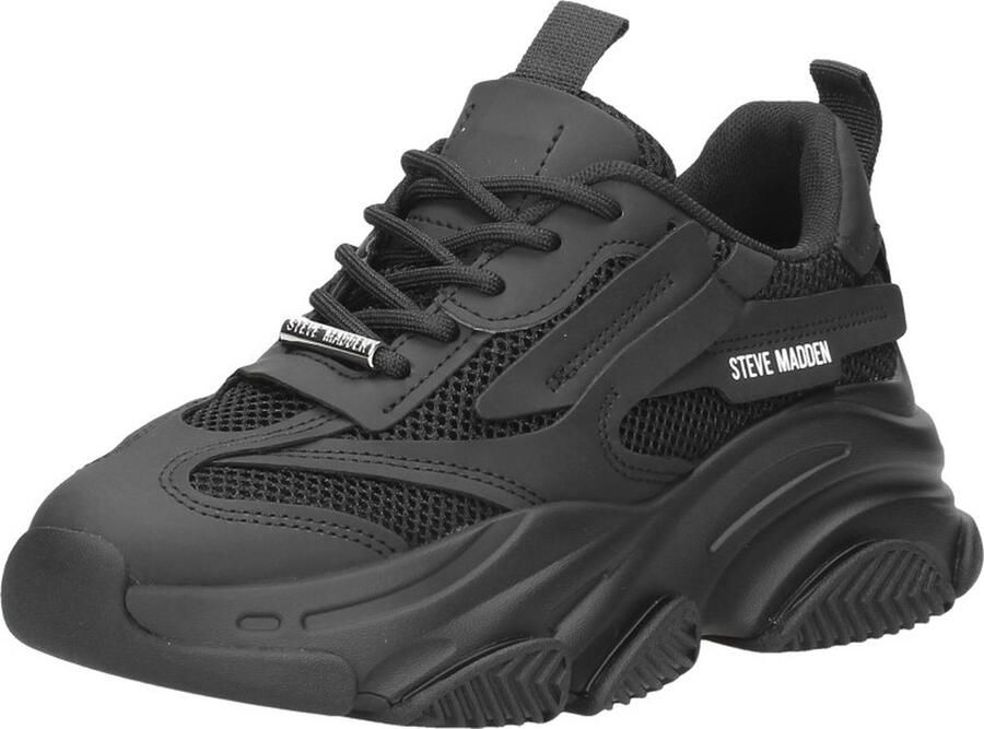 Steve Madden Possession-E Sneaker Dames Casual Schoenen Zwart - Foto 8