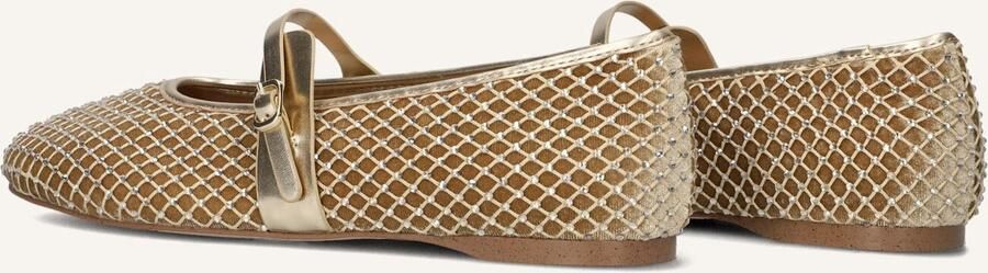 Steve Madden Rejoice-R ballerina's met strass steentjes goud - Foto 3