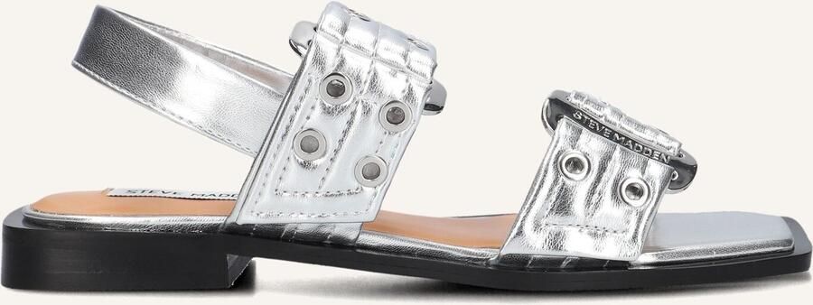 Steve Madden Zilver Metallic Sandalen Saria-E Stijl - Foto 2