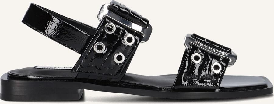 Steve Madden Zwarte Patent Saria E Sandalen Schoenen