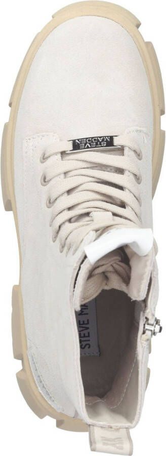 Steve Madden Chunky Sole Leren Laarzen Beige Dames - Foto 13