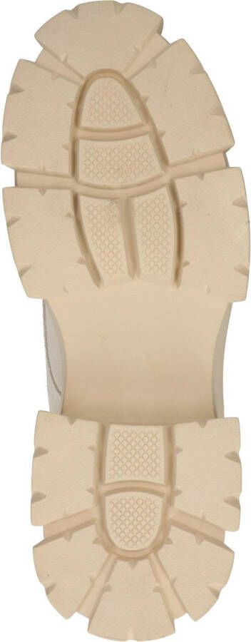 Steve Madden Chunky Sole Leren Laarzen Beige Dames - Foto 11