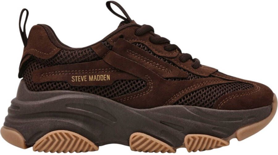 Steve Madden Stevies Meisjes Sneakers Bruin SM15000218 983 Jpossession