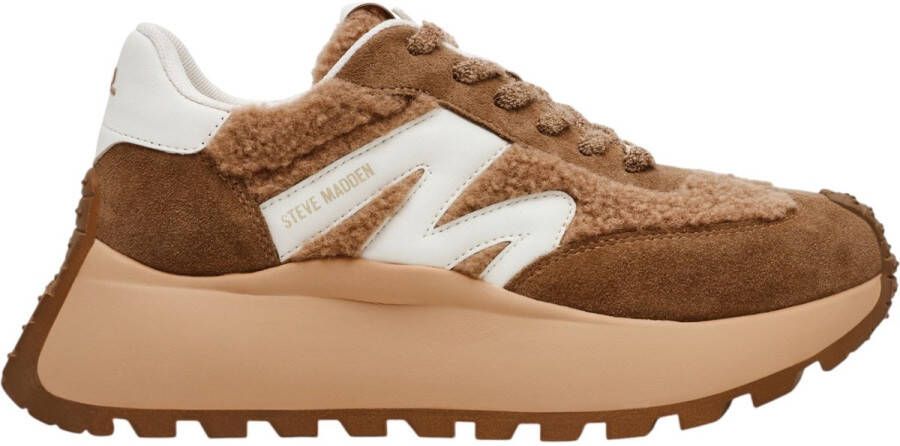 Steve Madden Supercampo-f Sneakers Dames Bruin