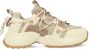 Steve Madden Tazmania chunky leren sneakers wit grijs - Thumbnail 8