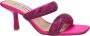 Steve Madden Top Notch muiltjes met strass roze - Thumbnail 2