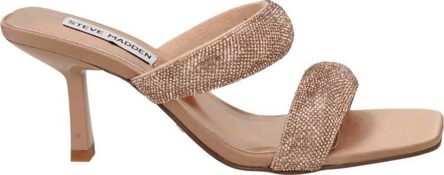 Steve Madden Top Notch muiltjes met strass rosé - Foto 2