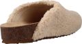 Steve Madden Vesa pantoffel van imitatiebont - Beige