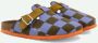 Sticky Lemon clogs farmhouse soil green + blooming purple - Thumbnail 1