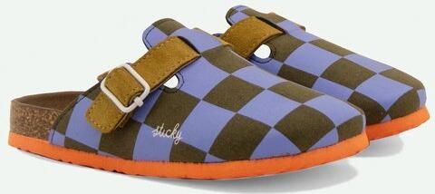 Sticky Lemon klompen boerderij grondgroen + bloeiend paars