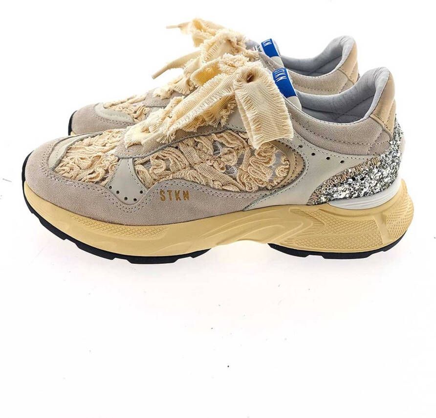 Stokton Reverse D sneaker grijs combi
