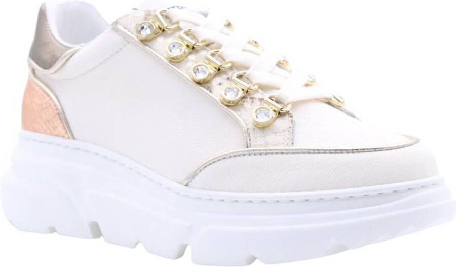 Stokton Modieuze Sneakers voor Vrouwen White Dames