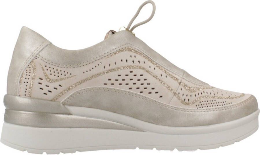 Stonefly Sneakers CREAM 38 S. LAMINATED VELOU