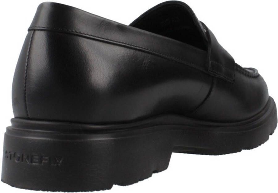 Stonefly FOREVER 1 CALF LTH Zwart