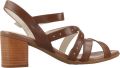 Stonefly Elegante Studs Hoge Hak Sandalen - Bruin