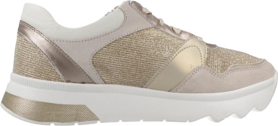 Stonefly Lage Sneakers Cream 38 S. Laminated velou