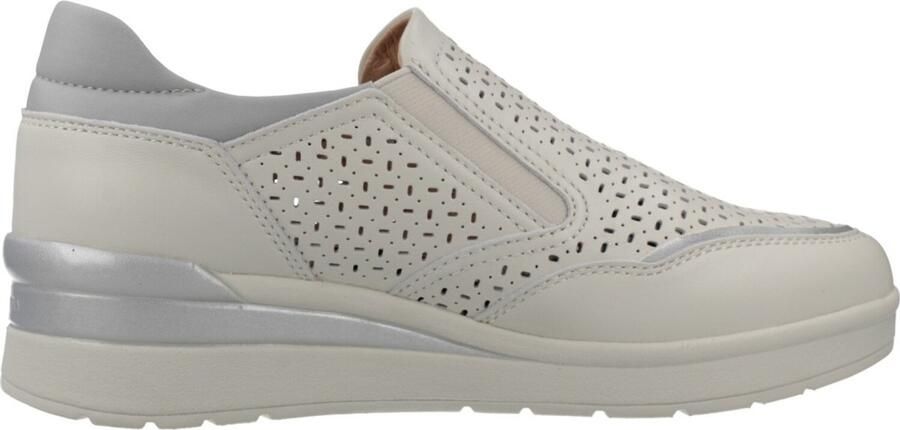 Stonefly Lage Sneakers CREAM 50 NAPPA LTH