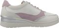Stonefly Lage Sneakers Cream 52 Nappa Tex - Wit