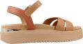 Stonefly Sandalen met sleehak Elena 3 Lth - Bruin