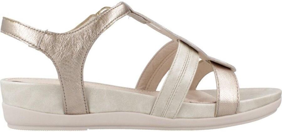 Stonefly Sandalen met sleehak Eve 31 S. Laminated
