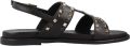 Stonefly Platte sandalen Gemma 4 Nap Studs - Zwart