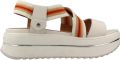Stonefly Sandalen met sleehak Nicole 2 Elastic Nap - Wit
