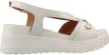 Stonefly Sandalen met sleehak Parky 34 - Wit