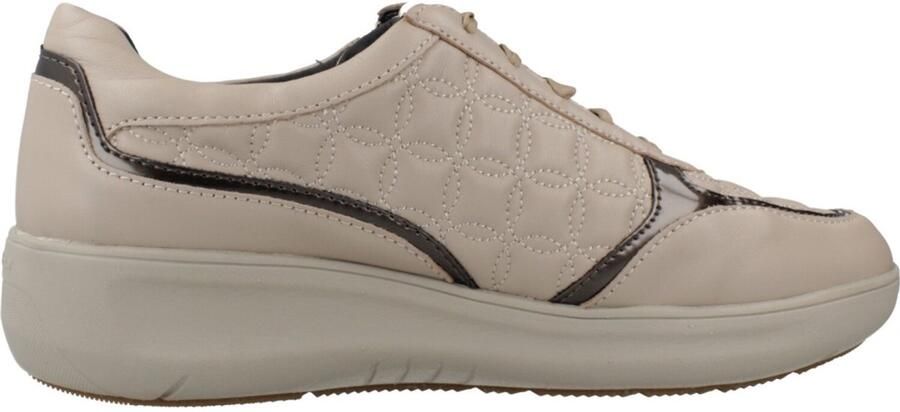 Stonefly Lage Sneakers Sport Zapatillas Mujer Modèle Rock 36 Zip Nap Matelasse