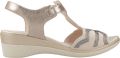 Stonefly Sandalen met sleehak Vanity Iii 32 Laminated Lth - Multicolor